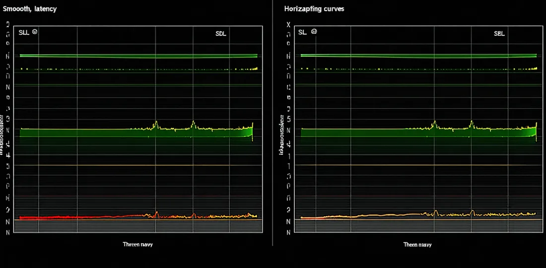 Latency distribution chart comparing MLSrvyn vs. static provisioning over 30 days